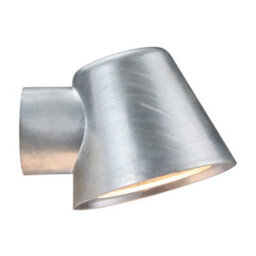 Nordlux Aleria Outdoor Galvanized Steel Wall Light Coastal/marine Safe Silver,mains - thumbnail 2