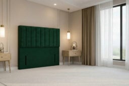 "Nexus Kyoto Plush Divan, Emerald, 54"" Headboard, No Drawers, Open Coil Mattress, Small Single" - thumbnail 6