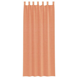 Berkfield Voile Curtains With Rod Pockets 2 Pcs Terracotta - thumbnail 4