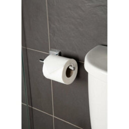 Flexi Fix Toilet Roll Holder Wall Mounted Chrome - thumbnail 4