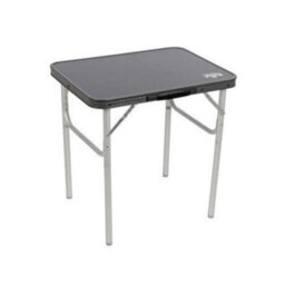 Crusader Royal Leisure Coniston Aluminium Camping Table With Charcoal Mdf Top