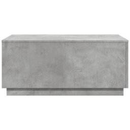 Berkfield Coffee Table With Led Lights Concrete Grey 90X50X40 Cm - thumbnail 7