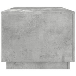 Berkfield Coffee Table With Led Lights Concrete Grey 90X50X40 Cm - thumbnail 8