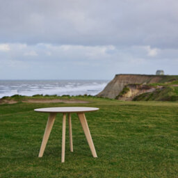 Furniture To Go Townsville Round Dining Table In White And Oak - thumbnail 5