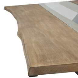 Live  Edge  Collection  Light  Acacia  River  Dining  Table - thumbnail 5