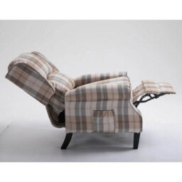 SquareBoxx Kensington Premier Recliner Armchair Beige - thumbnail 6