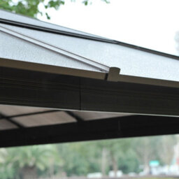 Outsunny 4 X 3.6M Hardtop Gazebo Canopy W/ Polycarbonate Roof & Aluminium Frame - thumbnail 8