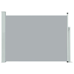 Walplus Patio Retractable Side Awning Garden Sun Shade Canopy Gazebo For Back Door, Porch, Patio 120X500 Cm Grey - thumbnail 2