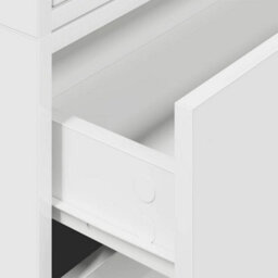 Walplus Cabinets With 2 Drawers 2 Pcs White 60X31X40 Cm Engineered Wood - thumbnail 8