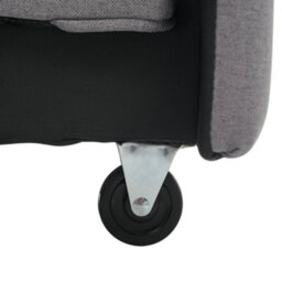 Matteo Dark Grey Multifunctional Folding Sofa Bed - 127Cm - thumbnail 6