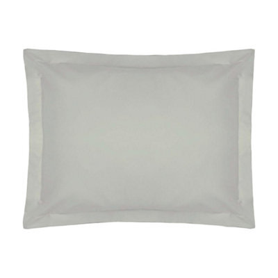 Belledorm Egyptian Cotton Oxford Pillowcase Platinum (51Cm X 76Cm)