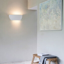 Long Life Lamps Company Modern Unique Style White Ceramic Indoor Contemporary Wall Light Lamp M0043 - thumbnail 6