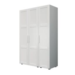 Atomia Modern Matt Pocelain Tall Triple Wardrobe (H)2247mm (W)1000mm (D)580mm - thumbnail 2