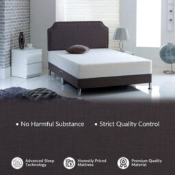 Mattress Guru 3 Zone Mattress, 15 Cm, High-Memory Foam Mattresses With Cleanable Cover, Regular, 3Ft Single 90 X 190 Cm - thumbnail 4
