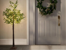 Beliani Outdoor Decoration Led Celioni Tree 180 Cm Green - thumbnail 2