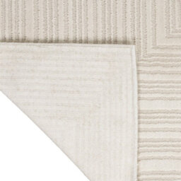 Ivory Abstract,modern Easy To Clean Rug For Bedroom & Living Room-160Cm X 221Cm - thumbnail 9