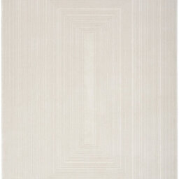 Ivory Abstract,modern Easy To Clean Rug For Bedroom & Living Room-160Cm X 221Cm - thumbnail 5