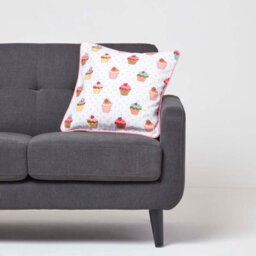 Homescapes Cotton Cup Cakes Cushion Cover, 45 X 45 Cm - thumbnail 2