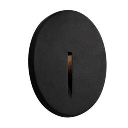 Luminosa Lighting Luminosa Maytoni Lock Recessed Wall Lamp Black 3000K Ip54 - thumbnail 3