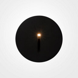 Luminosa Lighting Luminosa Maytoni Lock Recessed Wall Lamp Black 3000K Ip54 - thumbnail 1