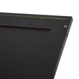 Black Stackable Bamboo Storage Cabinet Bedroom Organiser - thumbnail 5
