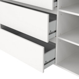Furniture To Go Next Sideboard With 1 Door And 3 Drawers White - thumbnail 8