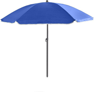 KandyToys 2.8M Blue Garden Parasol Umbrella Sun Shelter - image 1