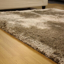 Beige Easy To Clean Plain Handmade , Luxurious , Modern , Plain , Shaggy , Sparkle Rug For Living Room, Bedroom - 200Cm X 300Cm - thumbnail 5