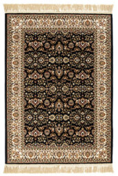 Colours Helina Beige & Black Persian Large Rug, (L)230Cm X (W)160Cm - thumbnail 1