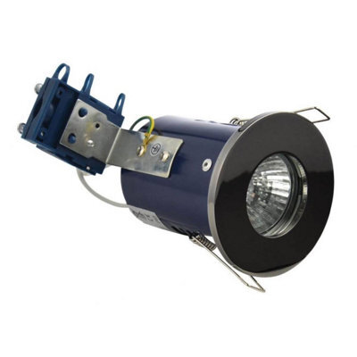 Forum Lighting Forum Electralite Ela-27467-Bchr Yate Fire Rated Downlight - Black (5388)