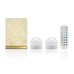 Auraglow Omniance Delphine Rechargeable Wireless Table Lamp With Remote - 1 Lamp, 2 Light Sources, 1 Remote - thumbnail 1