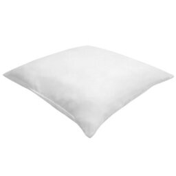 Beliani Bed Pillow Errigal Low Microfibre 80 X 80 Cm White - thumbnail 4