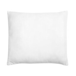 Beliani Bed Pillow Errigal Low Microfibre 80 X 80 Cm White - thumbnail 1
