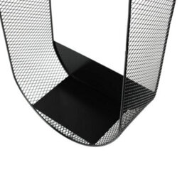 Gardenwize Oval Solar Wall Planter Metal Hanging Planter With Warm White Solar Led Wall Light - thumbnail 3