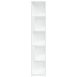 Vidaxl Corner Cabinet White 33X33X164.5 Cm Engineered Wood - thumbnail 5