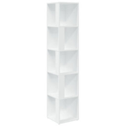 Vidaxl Corner Cabinet White 33X33X164.5 Cm Engineered Wood - thumbnail 2