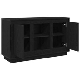 Walplus Sideboard Black Oak 102 X 35 X 60 Cm Engineered Wood - thumbnail 5