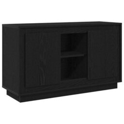 Walplus Sideboard Black Oak 102 X 35 X 60 Cm Engineered Wood - thumbnail 2