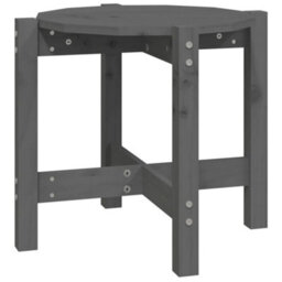 Walplus Coffee Table Grey  52.5X45 Cm Solid Wood Pine - thumbnail 2