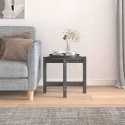 Walplus Coffee Table Grey  52.5X45 Cm Solid Wood Pine - thumbnail 3