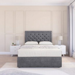 "Sloomy 4Ft6 Montana Coniston Armour Memory Foam Bed Set With No Drawers Mattress & 26"" Headboard - Double" - thumbnail 2