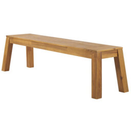 Beliani Garden Bench Livorno 169 Cm Acacia Wood Brown - thumbnail 5