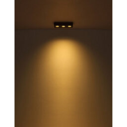 Luminosa Lighting Luminosa Hangarau Ceiling Spotlight Bar Grey Dark Led 3000K - thumbnail 5
