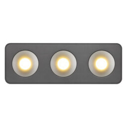 Luminosa Lighting Luminosa Hangarau Ceiling Spotlight Bar Grey Dark Led 3000K - thumbnail 4