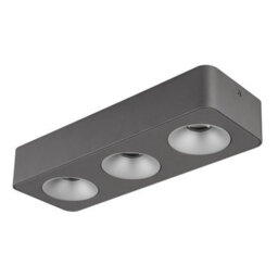 Luminosa Lighting Luminosa Hangarau Ceiling Spotlight Bar Grey Dark Led 3000K - thumbnail 2