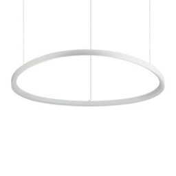 Ideal Lux Luminosa Gemini Integrated Led Pendant Ceiling Light White 9100Lm 4000K - thumbnail 1