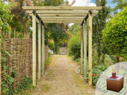 Edecks Village Walkway Wooden Garden Pergola (W 2400mm X D 3600mm) With Concrete In Posts (2.7M) - thumbnail 2