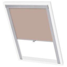 Berkfield Blackout Roller Blind Beige Uk08 - thumbnail 1