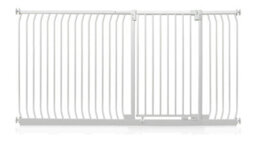 Safetots Extra Tall Elite Safety Gate, 198Cm - 207Cm, Matt White, Extra Tall 96.8Cm In Height, Pressure Fit Stair Gate - thumbnail 1