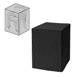 Waterproof Patio Chair Cover, Oxford Stackable Outdoor Bar Stool Covers, Uv-Resistant Garden Furniture Cover - thumbnail 3